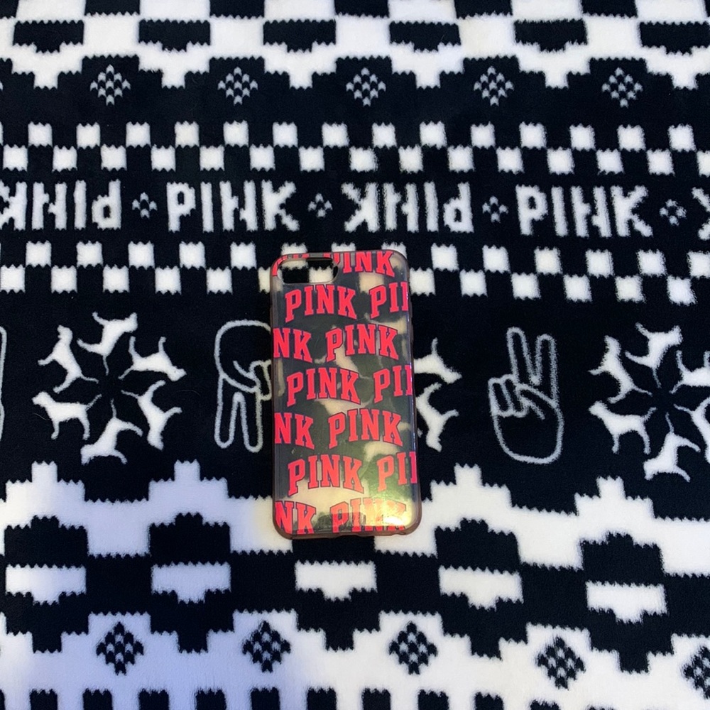 PINK Iphone 7 plus phone case